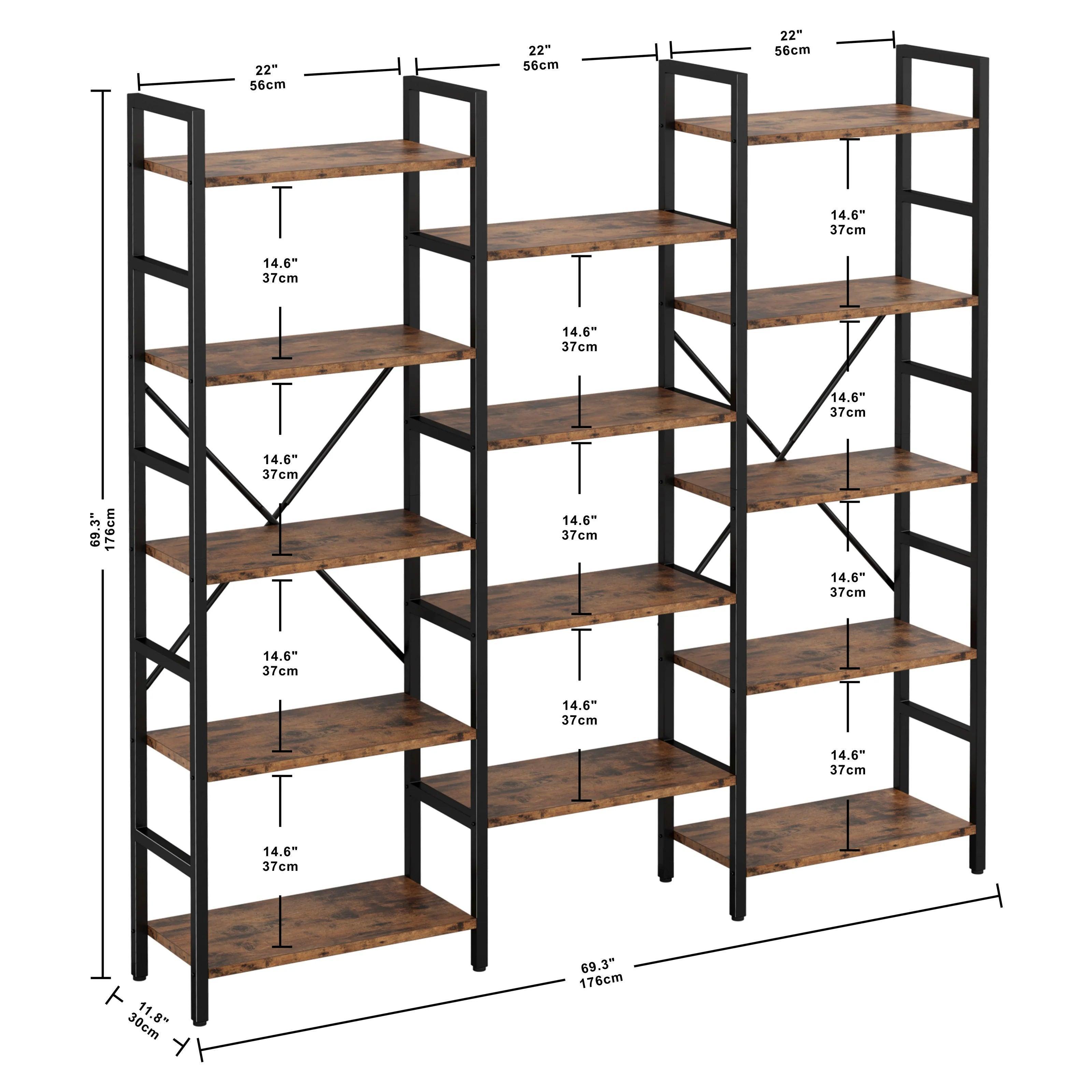 Ekeggan Bookcase - YANDZ HOME