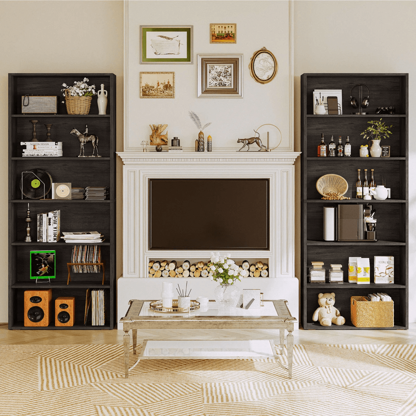 Amelia Bookcase - YANDZ HOME