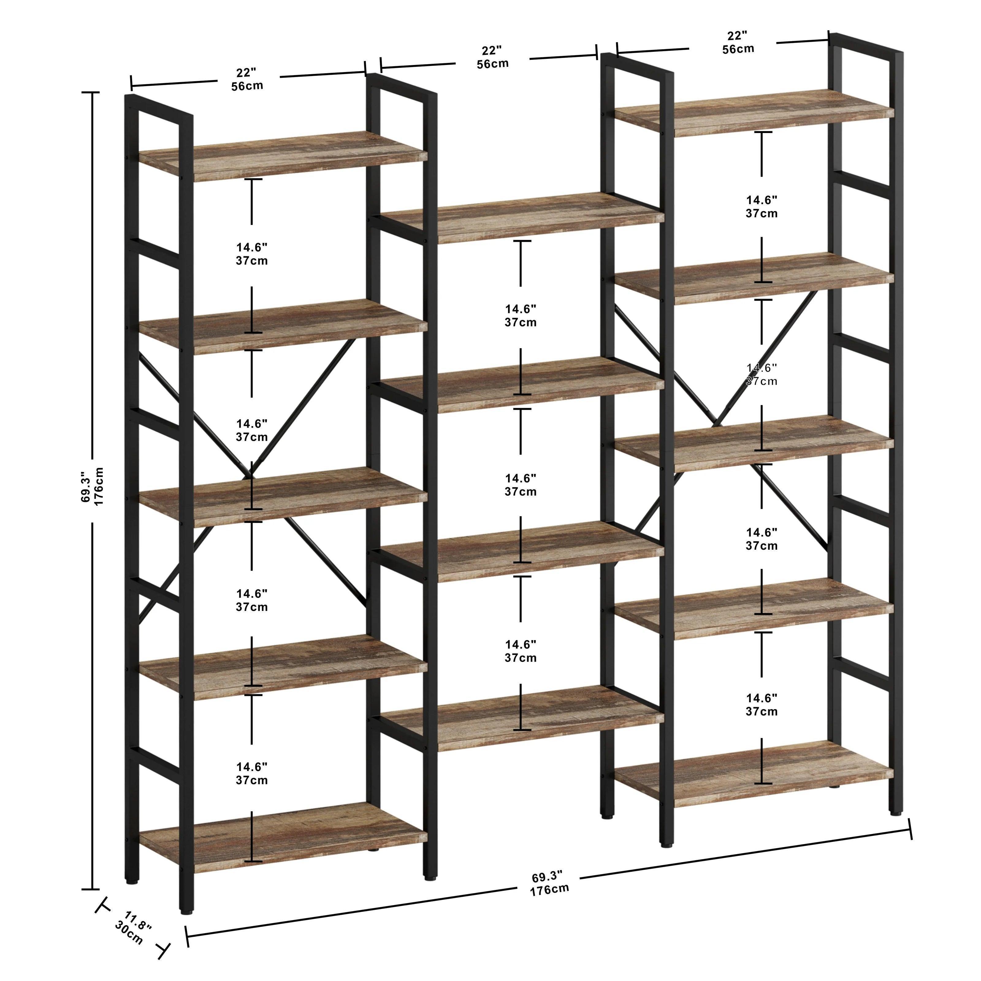 Ekeggan Bookcase - YANDZ HOME