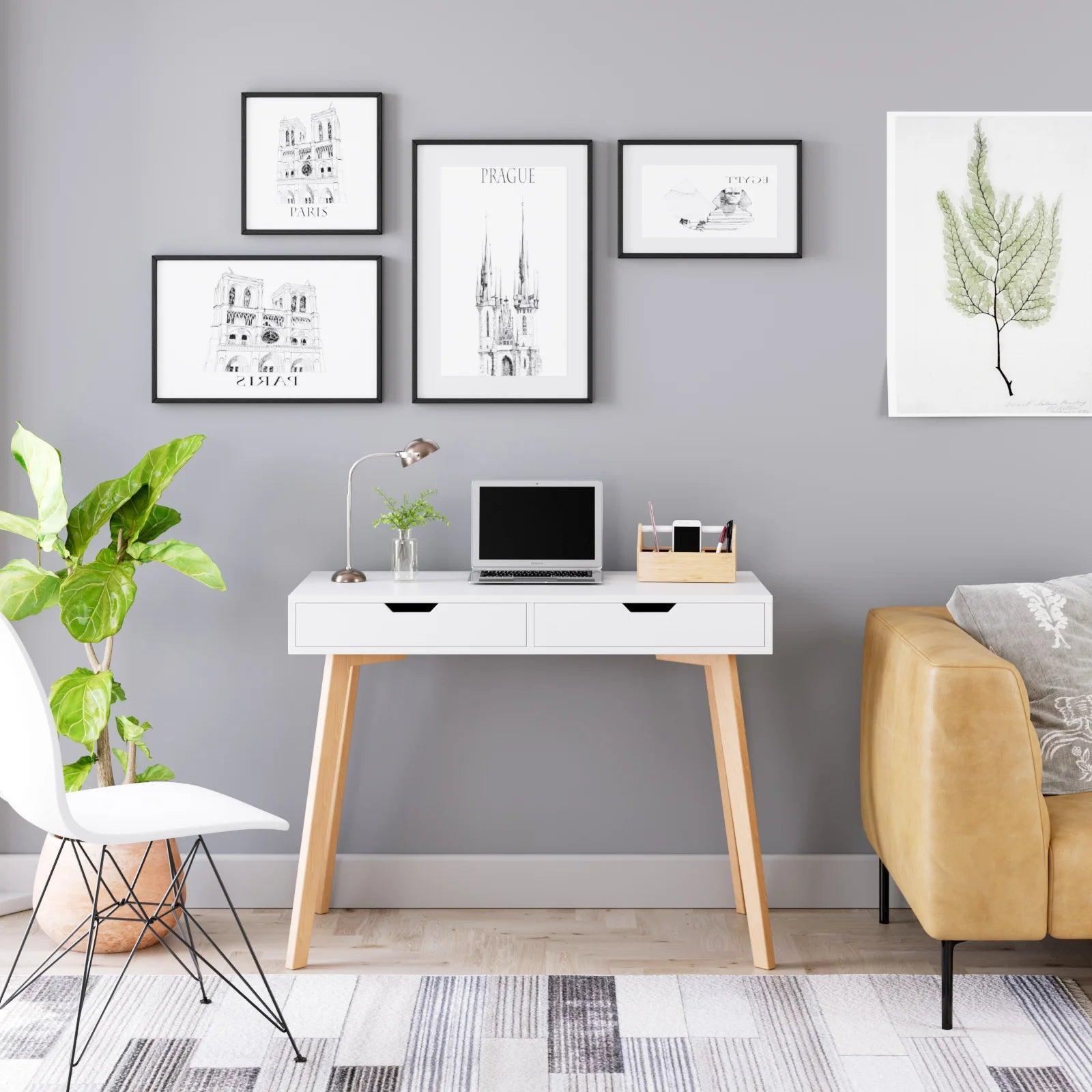 Eleanor 2-Drawer writing Desk - YANDZ HOME