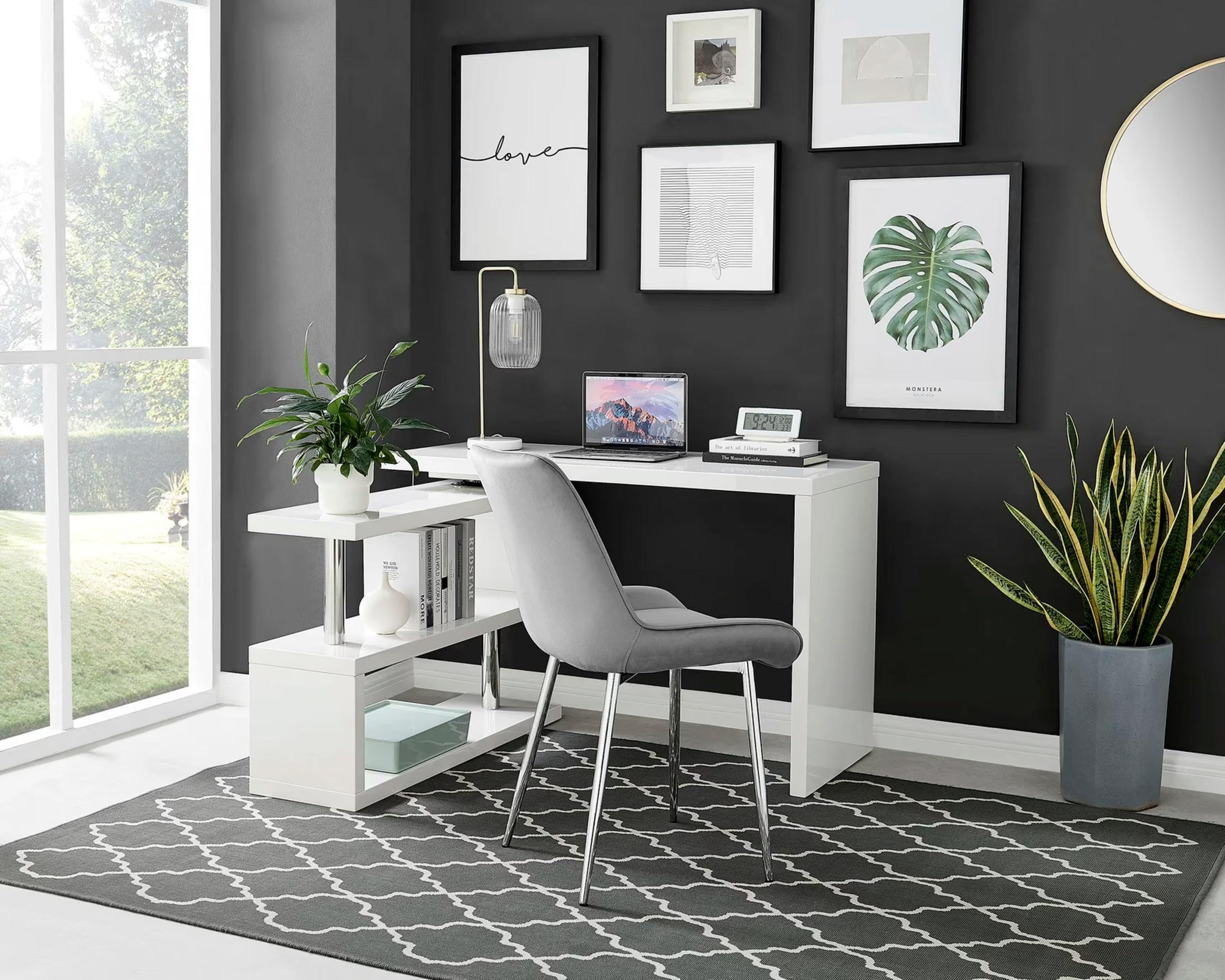 Yandz Executive Reversible L-shaped Desk - YANDZ HOME