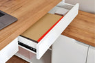 Morfield L-shaped computer Desk - YANDZ HOME
