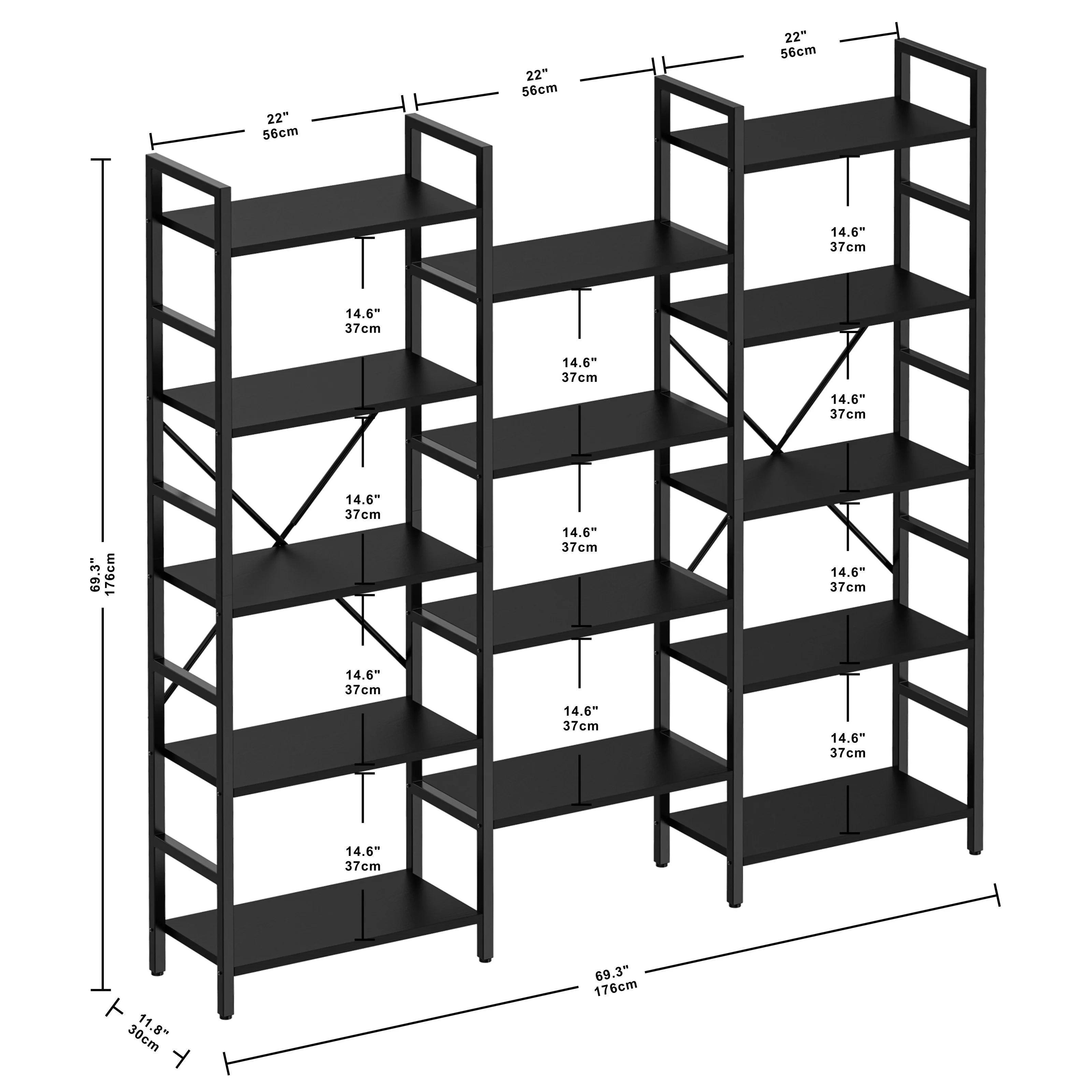 Ekeggan Bookcase - YANDZ HOME