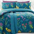 Efrebo Polyester Floral Duvet Cover Set with Pillowcases - YANDZ HOME