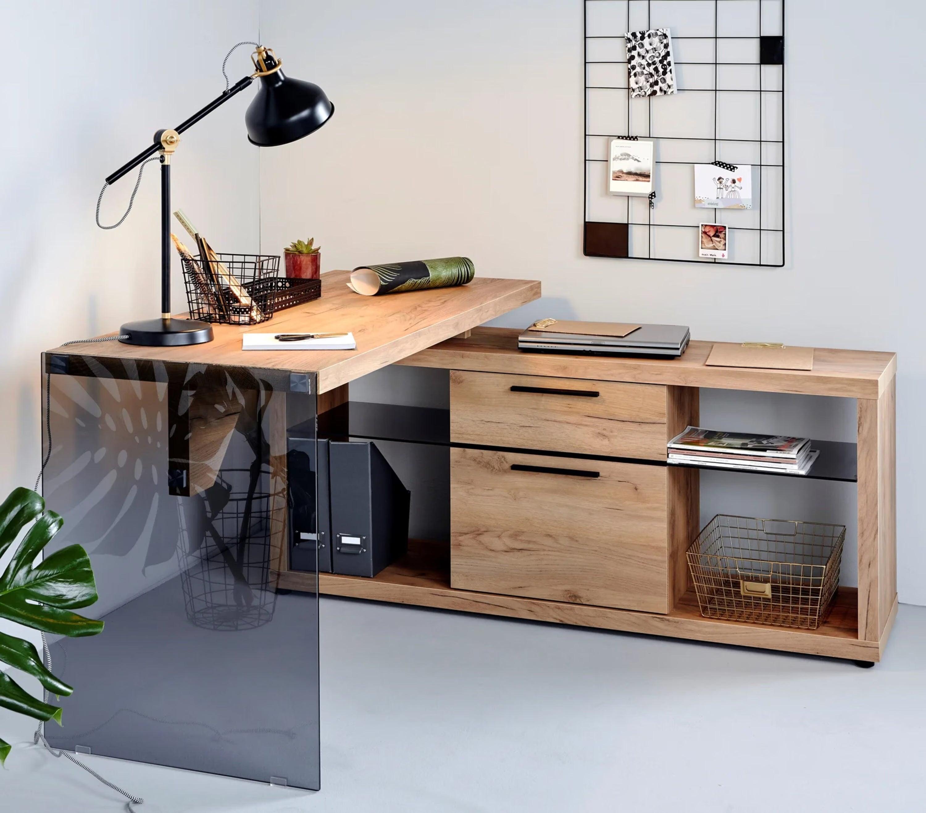 Watson L-shaped computer Desk - YANDZ HOME