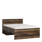Camilla Single Bed with Storage in Walnut - YANDZ HOME