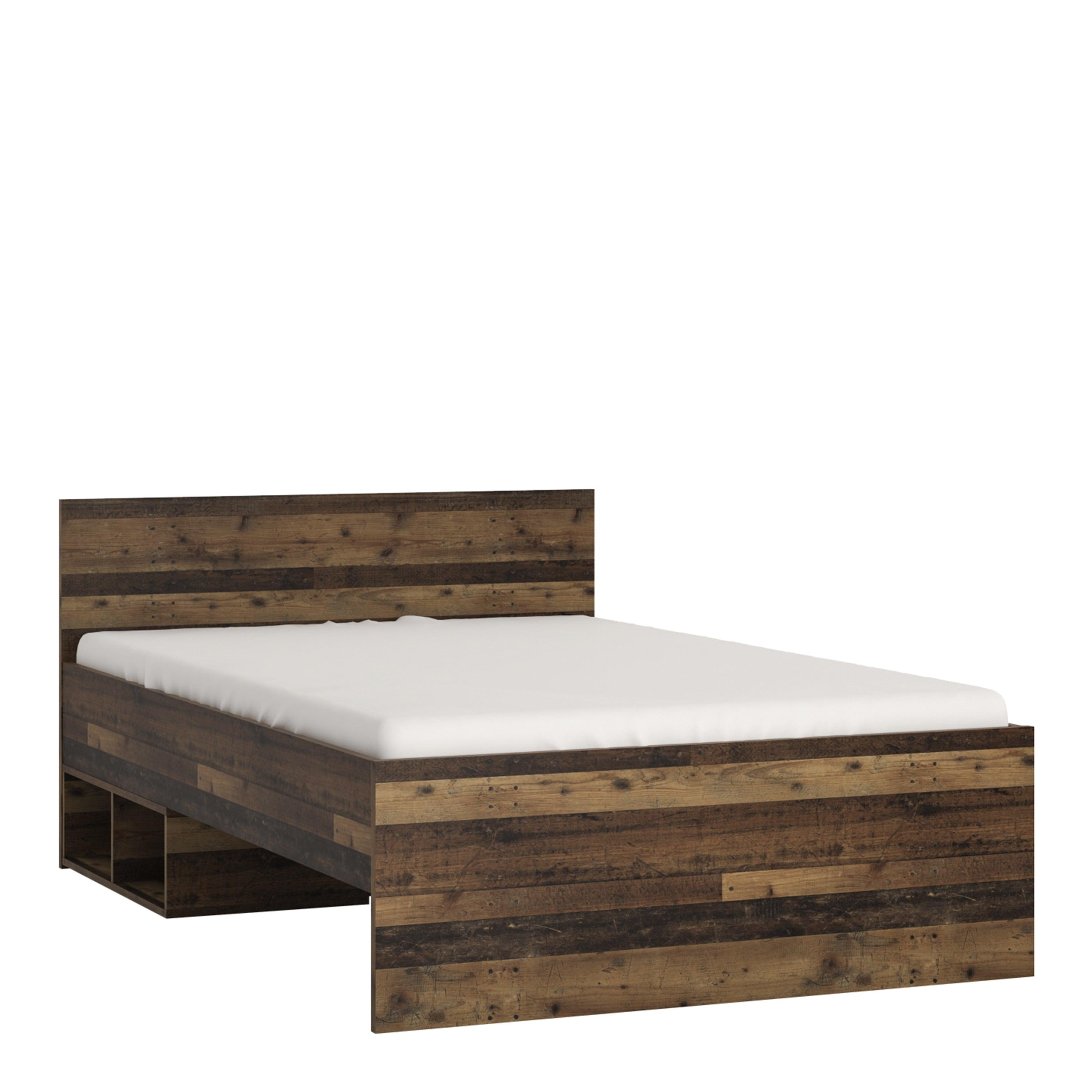 Camilla Single Bed with Storage in Walnut - YANDZ HOME