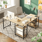 Rowland L-shaped computer Desk - YANDZ HOME
