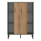 Darrow Sideboard 1 Door in Green/Oak - YANDZ HOME