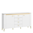 Lucano Sideboard 2 Door 4 Drawer - YANDZ HOME