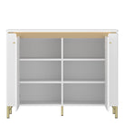 Lucano Sideboard 2 Door 4 Drawer - YANDZ HOME