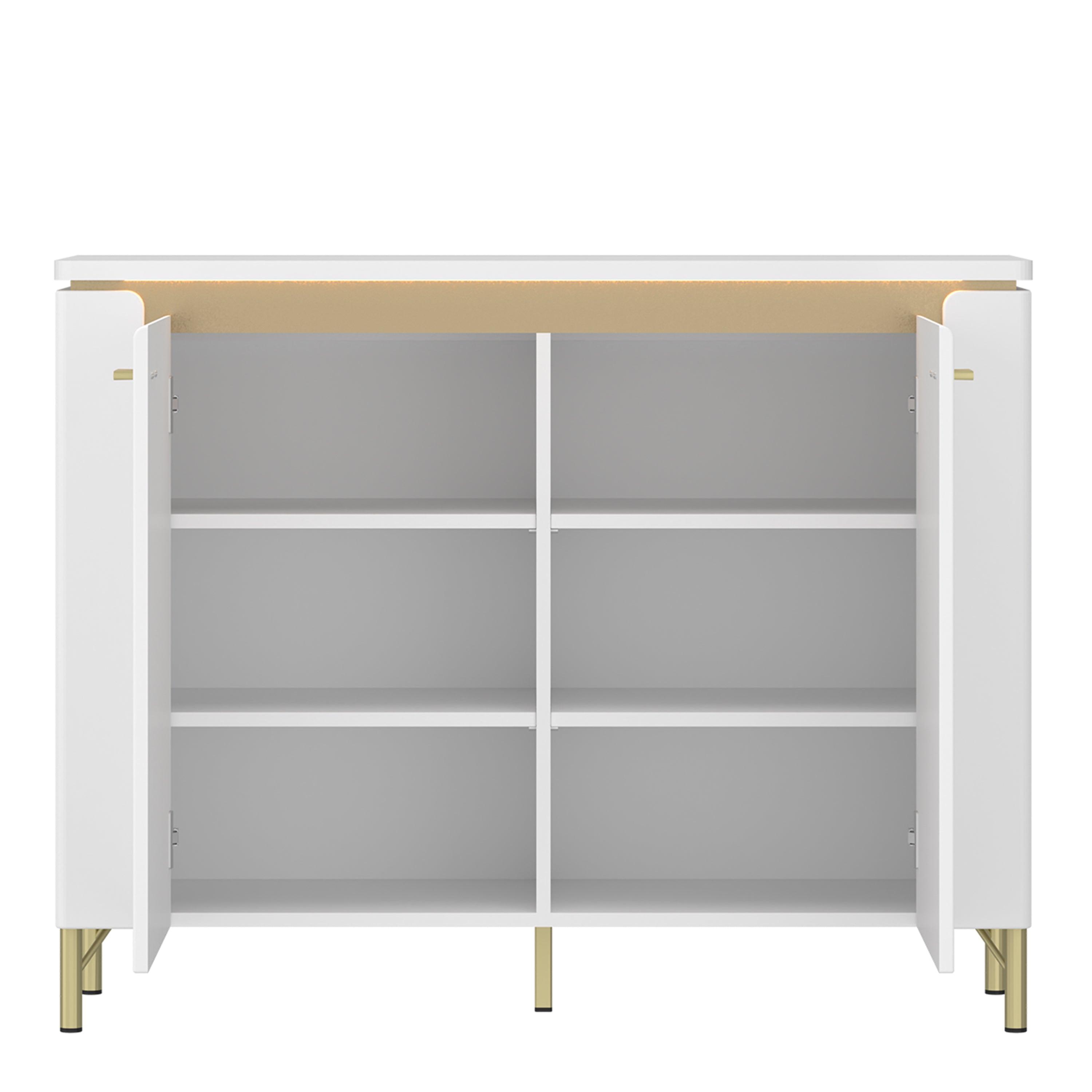 Lucano Sideboard 2 Door 4 Drawer - YANDZ HOME