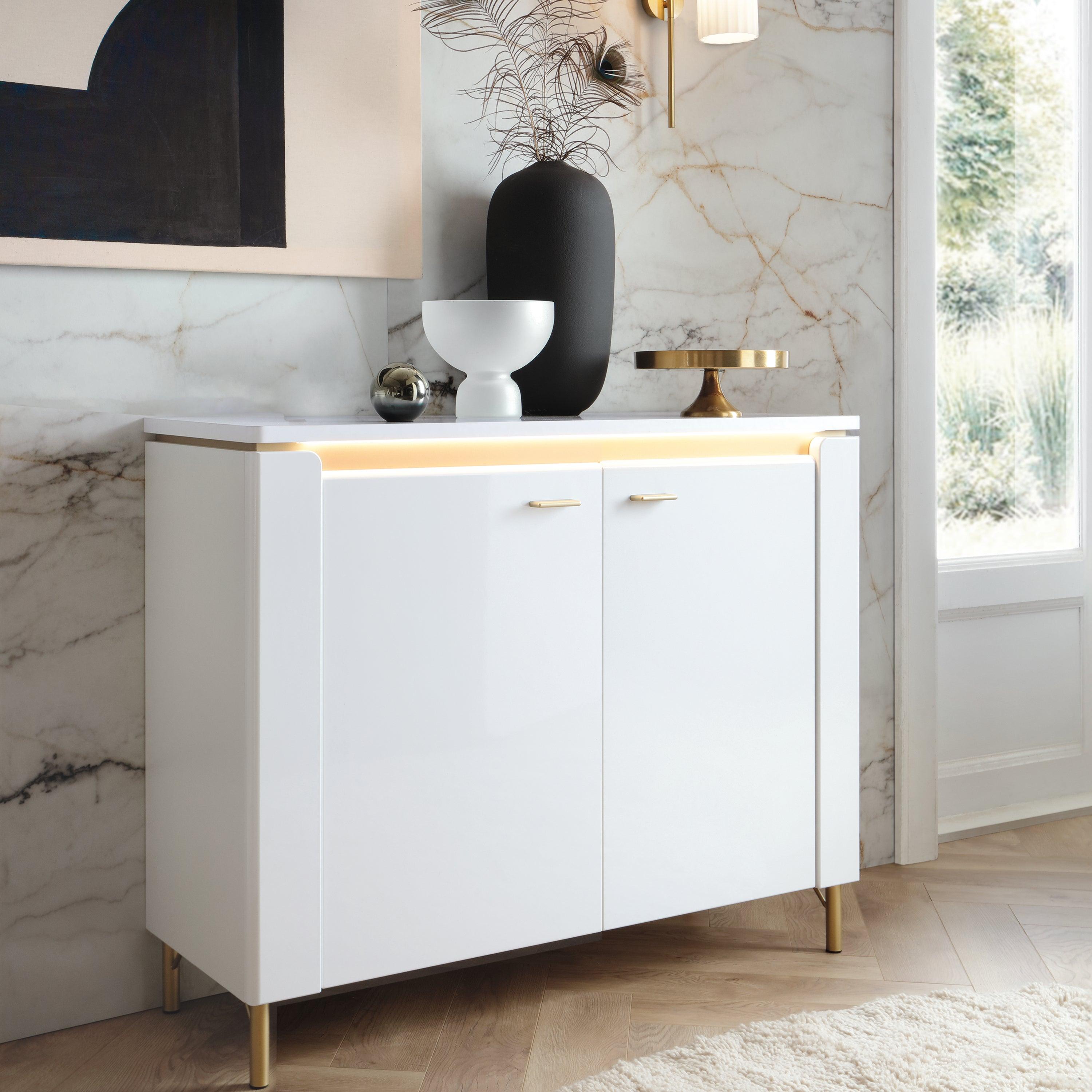 Lucano Sideboard 2 Door 4 Drawer - YANDZ HOME