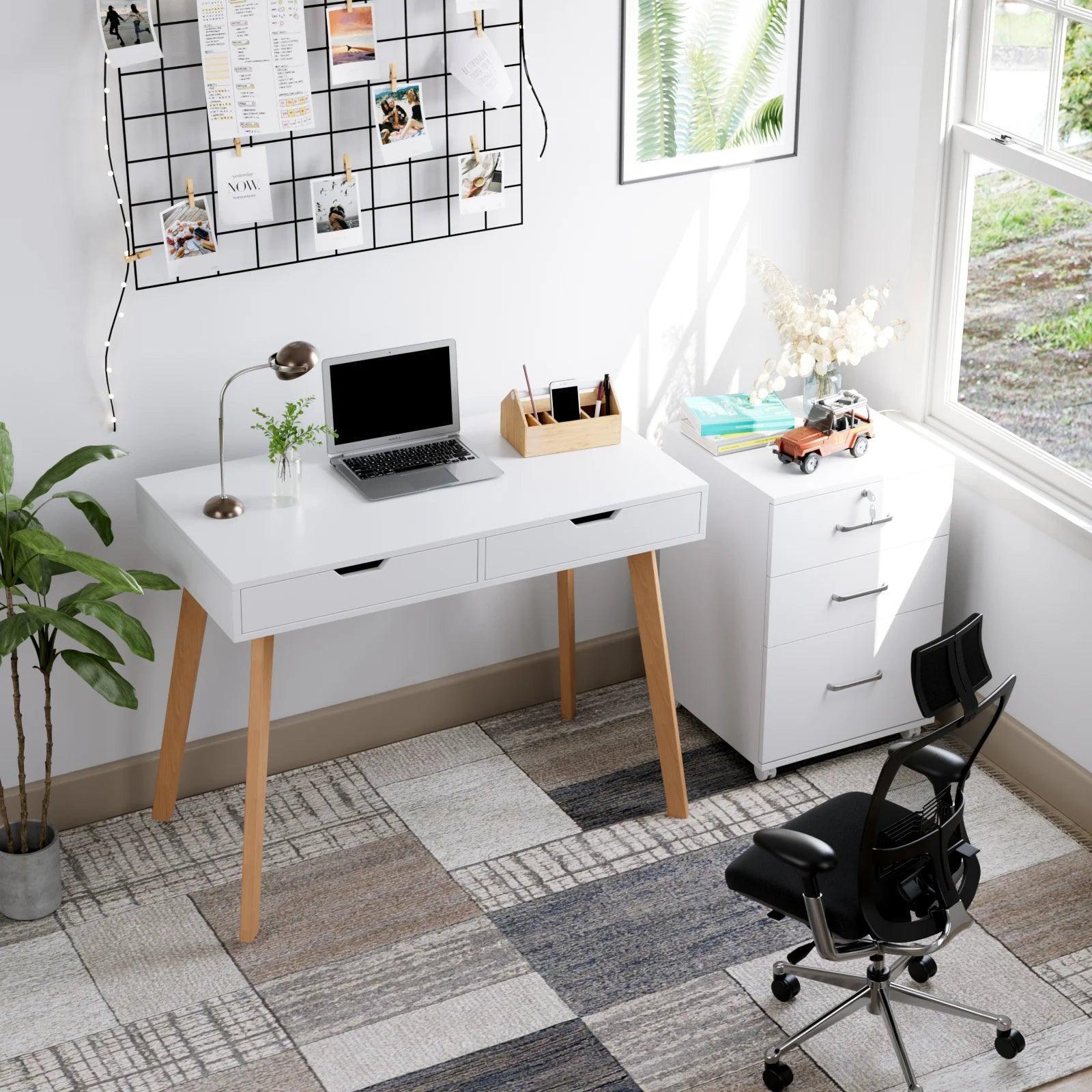 Eleanor 2-Drawer writing Desk - YANDZ HOME