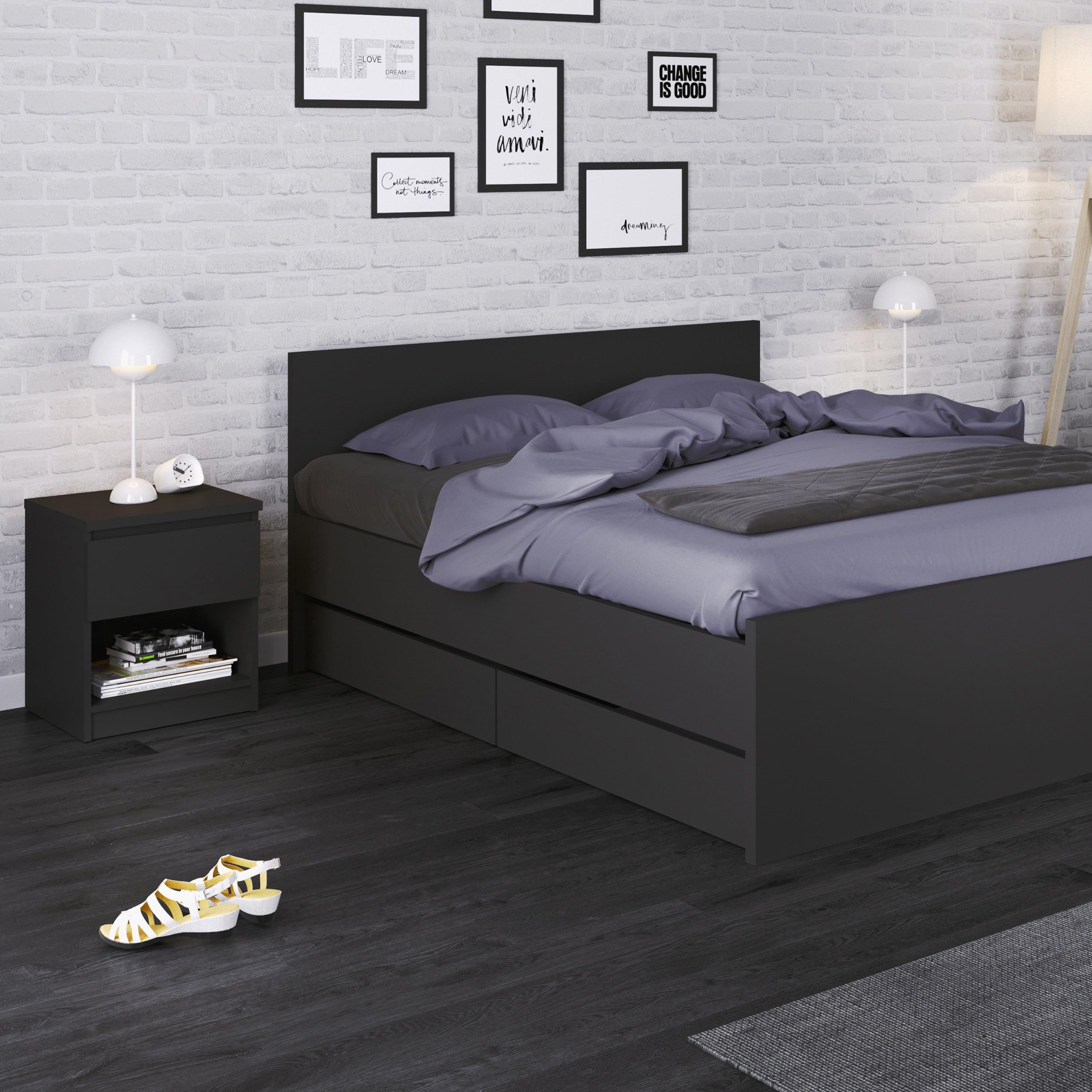 Naya Bed Frame (Available in Single & Double Sizes) - YANDZ HOME