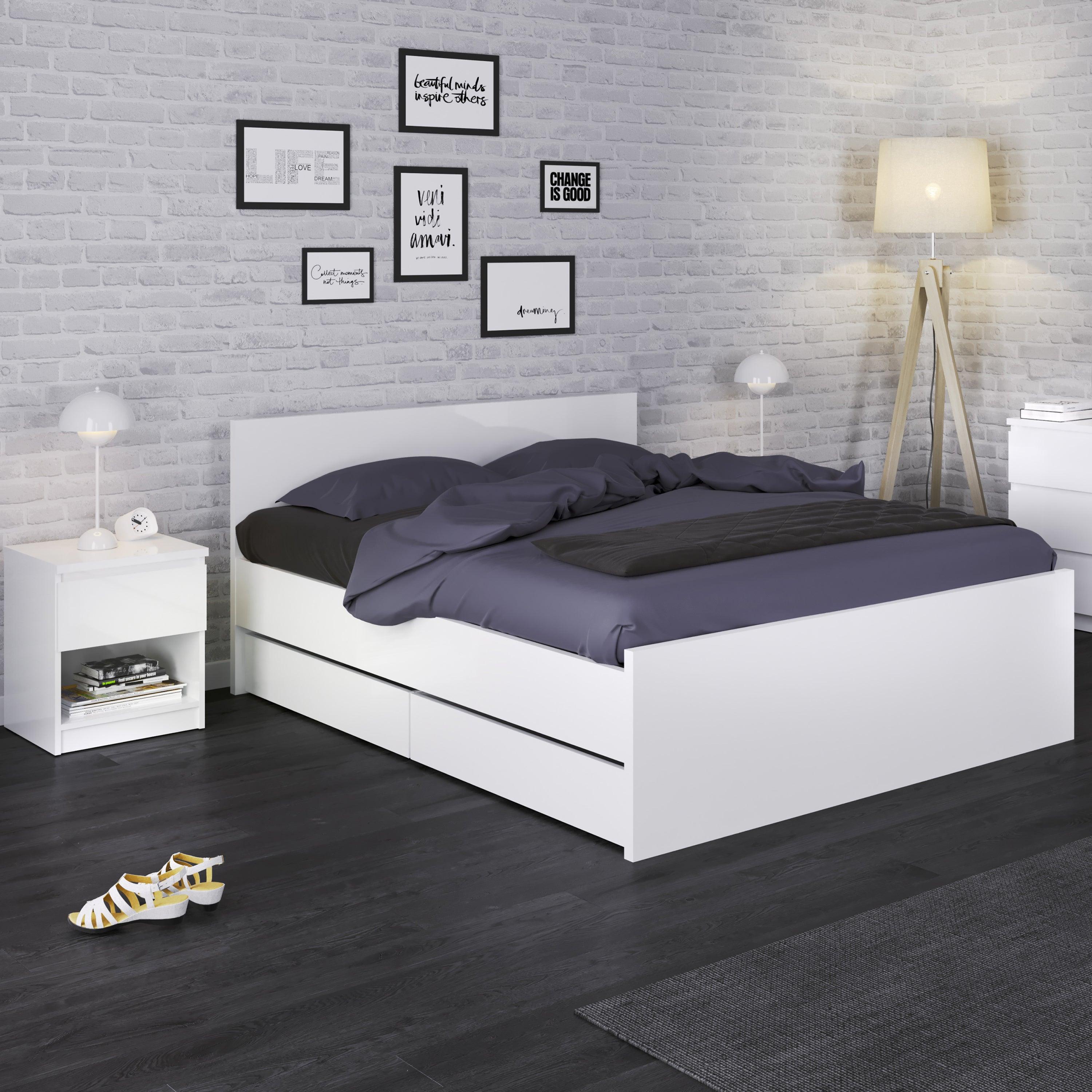 Naya Bed Frame (Available in Single & Double Sizes) - YANDZ HOME