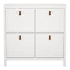 Marbella Shoe Cabinet with 4 Flip Down Doors - YANDZ HOME