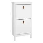 Marbella Shoe Cabinet with 2 Flip Down Doors - YANDZ HOME