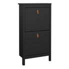Marbella Shoe Cabinet with 2 Flip Down Doors - YANDZ HOME