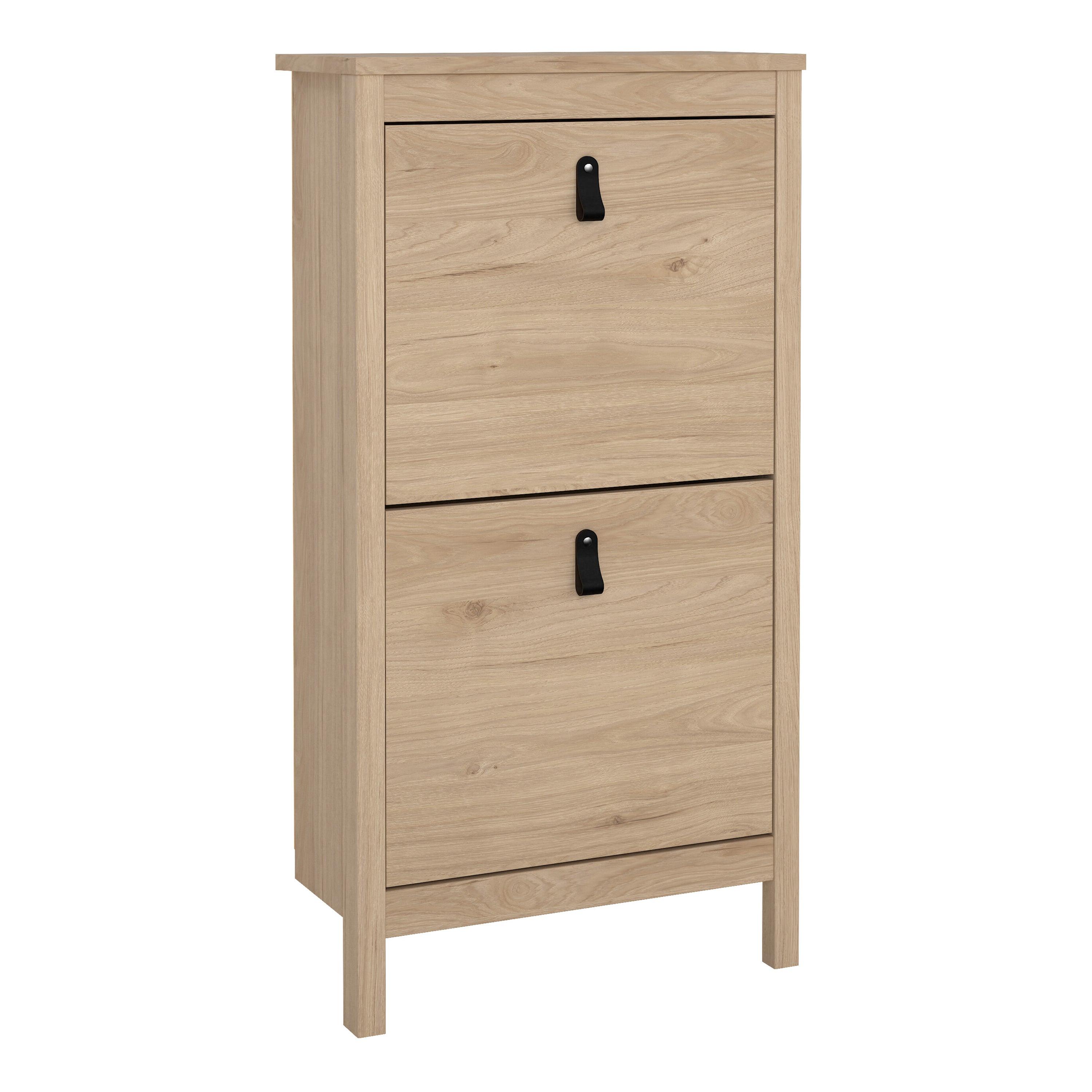 Marbella Shoe Cabinet with 2 Flip Down Doors - YANDZ HOME