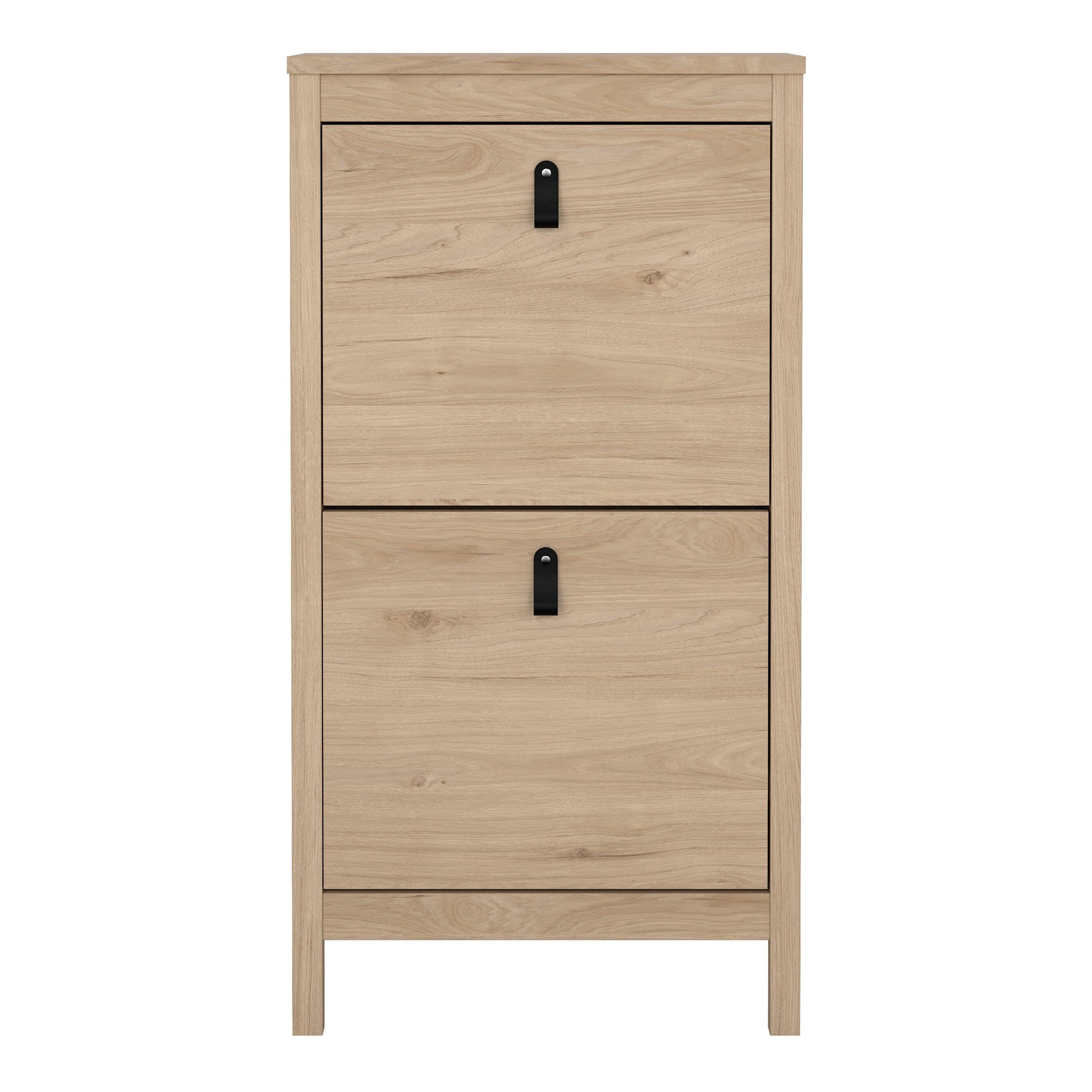 Marbella Shoe Cabinet with 2 Flip Down Doors - YANDZ HOME