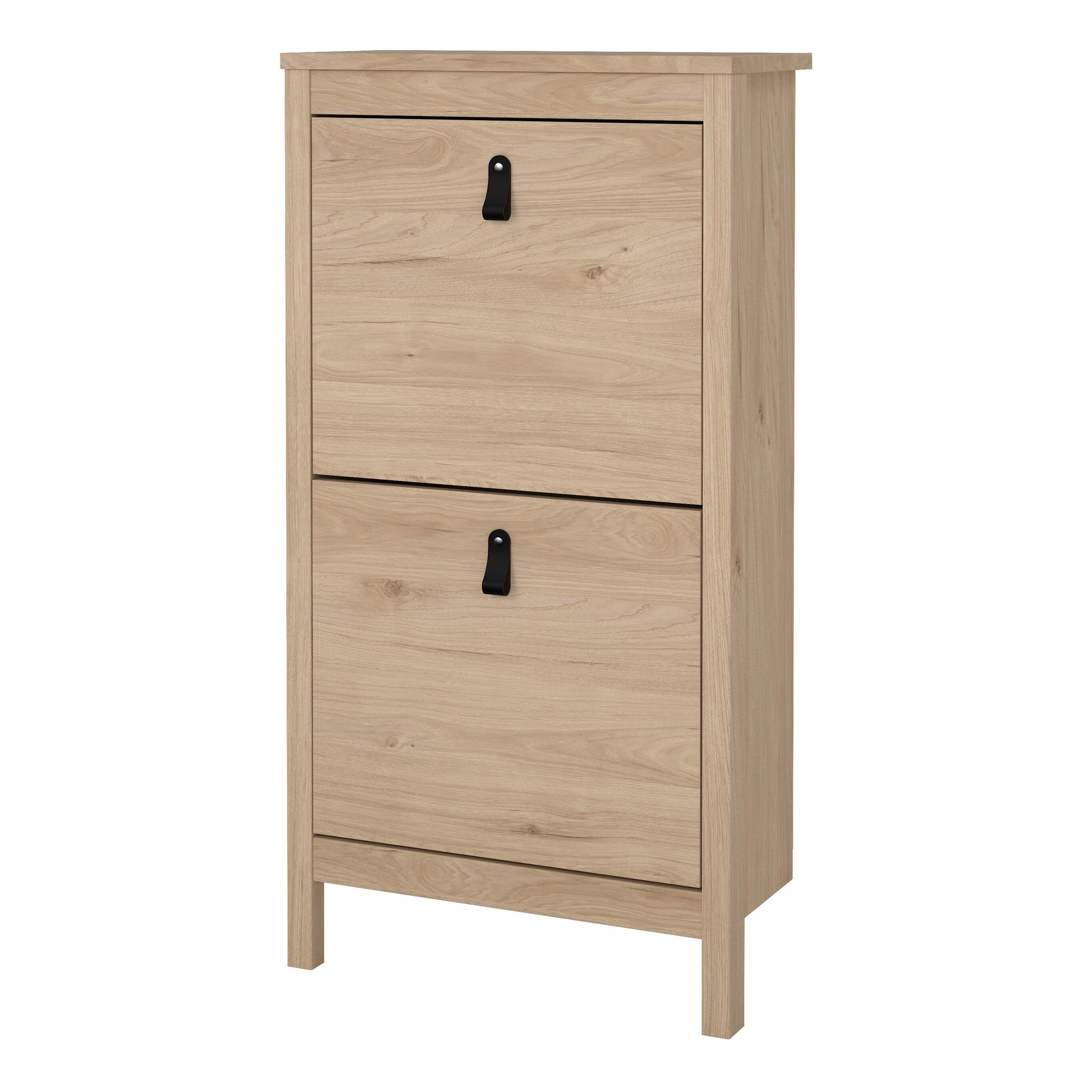 Marbella Shoe Cabinet with 2 Flip Down Doors - YANDZ HOME