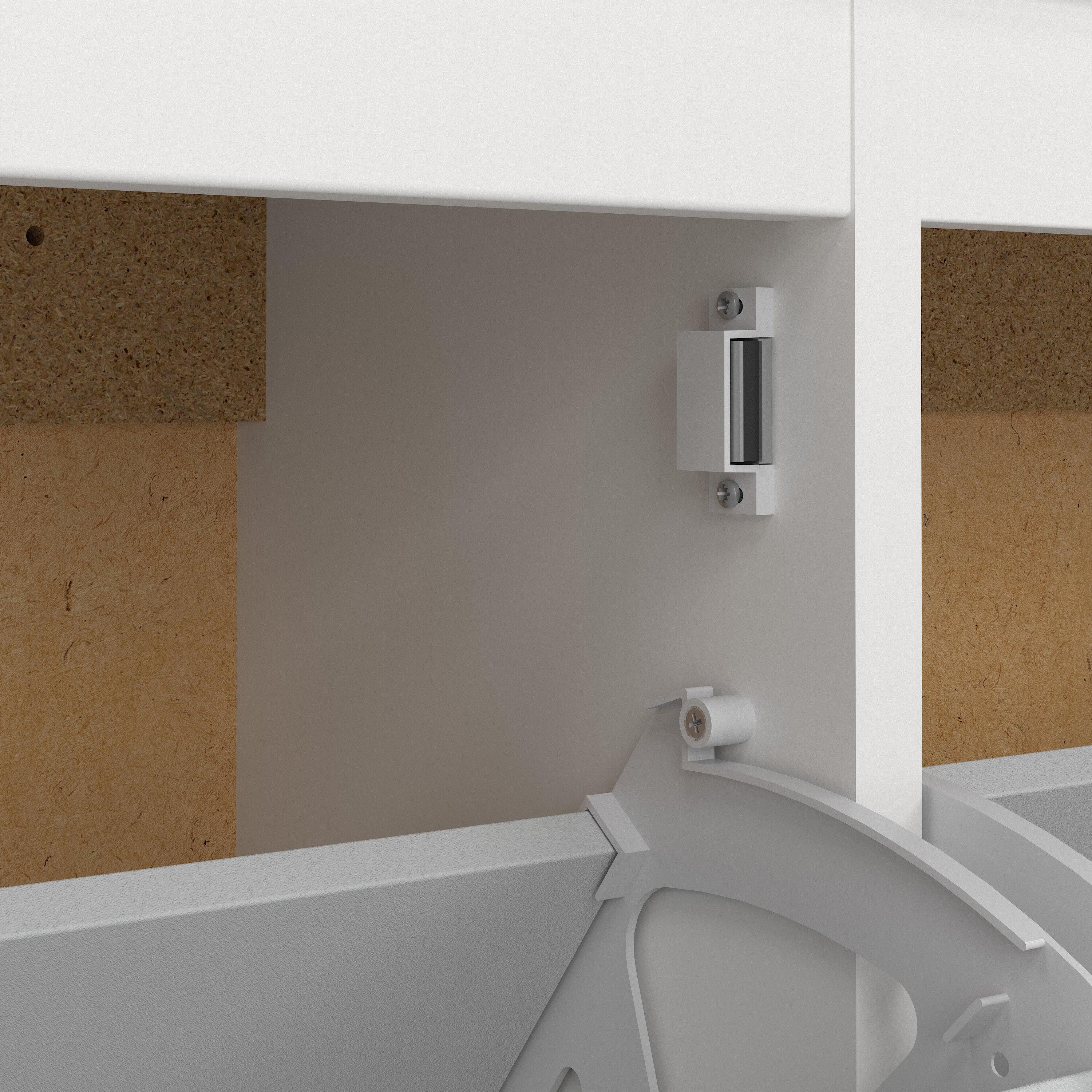 Madrid Shoe Cabinet with 4 Flip Down Doors - YANDZ HOME
