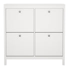Madrid Shoe Cabinet with 4 Flip Down Doors - YANDZ HOME