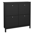 Madrid Shoe Cabinet with 4 Flip Down Doors - YANDZ HOME