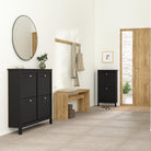 Madrid Shoe Cabinet with 4 Flip Down Doors - YANDZ HOME