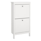 Sevilla Shoe Cabinet with 2 Flip Down Doors - YANDZ HOME