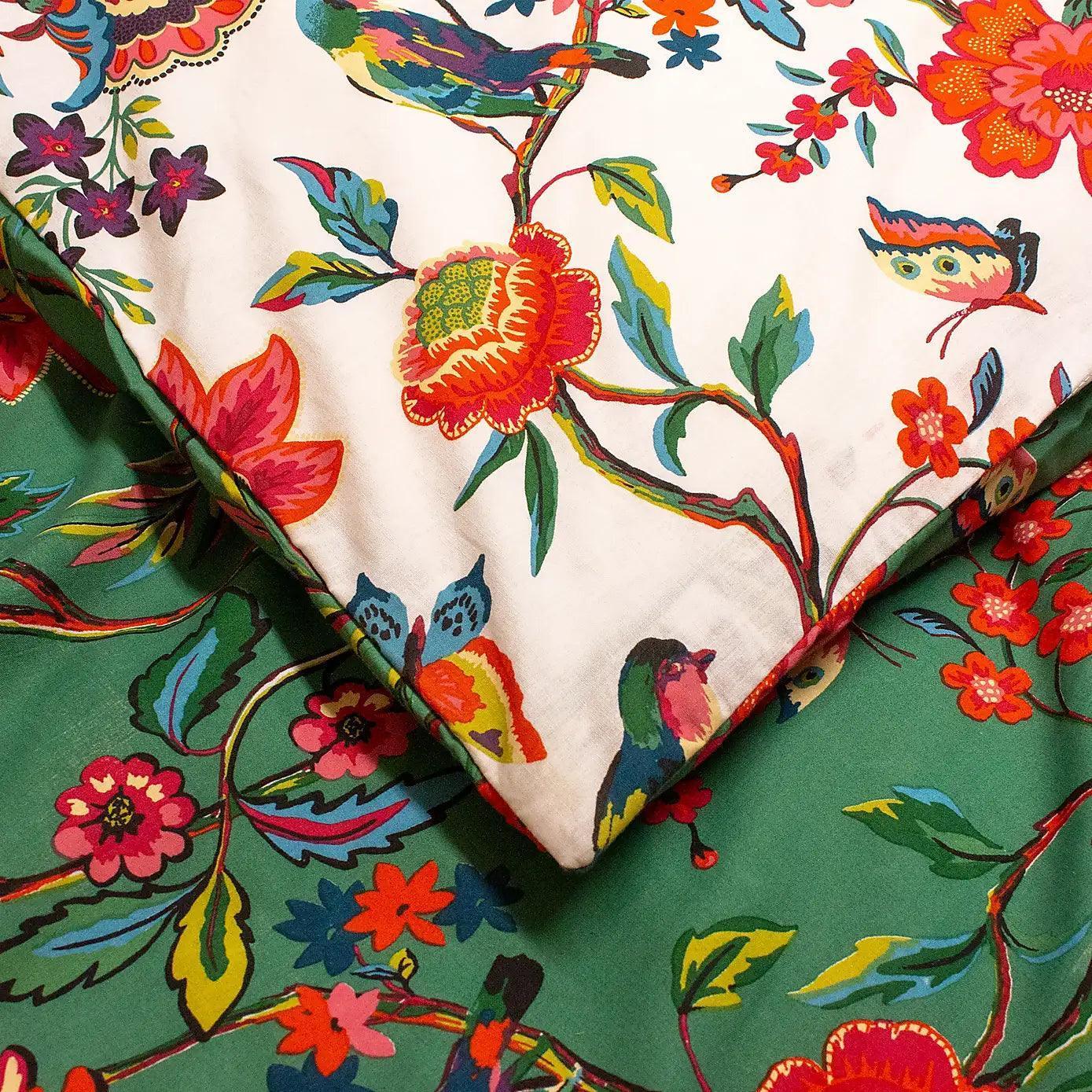 Rufus Cotton Blend Floral Duvet Cover Set with Pillowcases - YANDZ HOME