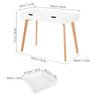 Eleanor 2-Drawer writing Desk - YANDZ HOME