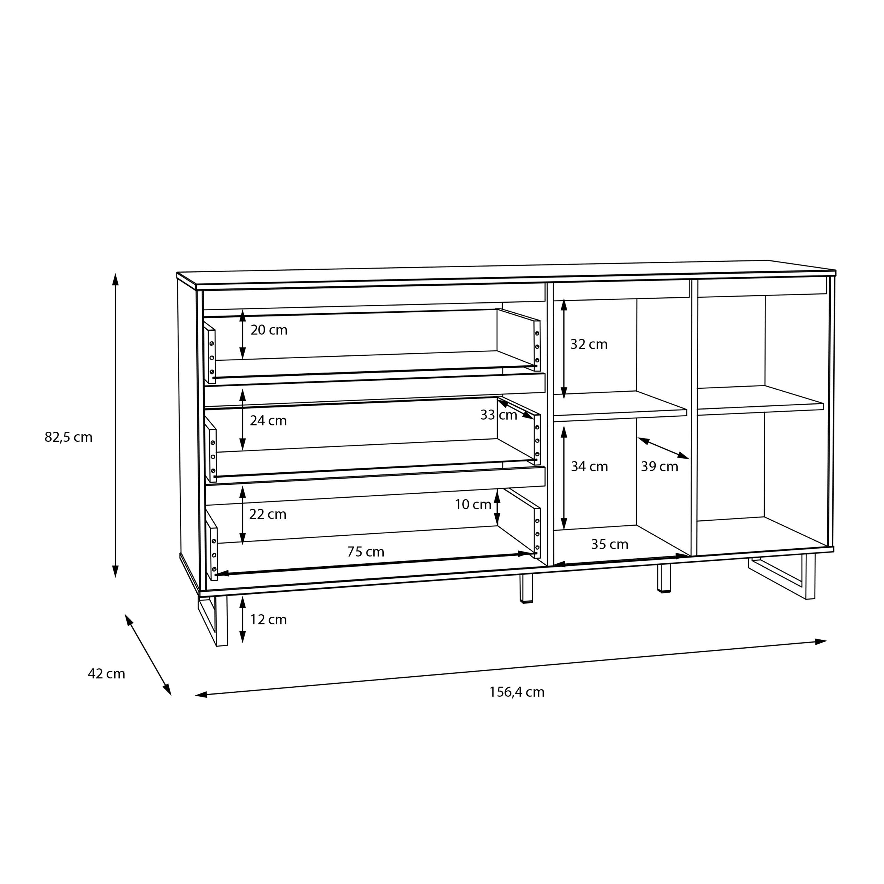 Nikova Sideboard - YANDZ HOME