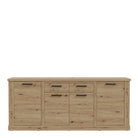 Cortez 4 Door 2 Drawer Sideboard in Artisan Oak - YANDZ HOME