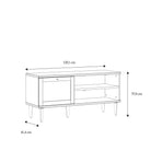 Callista 120cm TV Unit - YANDZ HOME