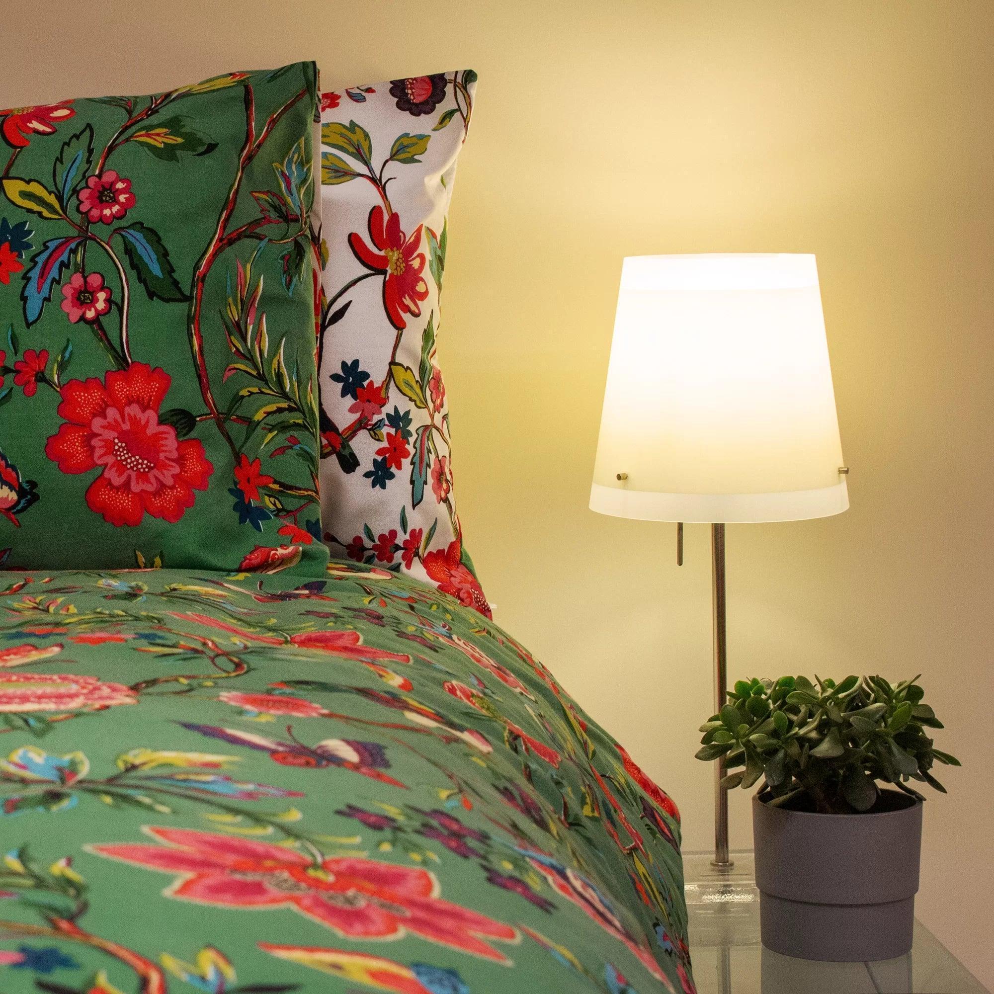 Rufus Cotton Blend Floral Duvet Cover Set with Pillowcases - YANDZ HOME