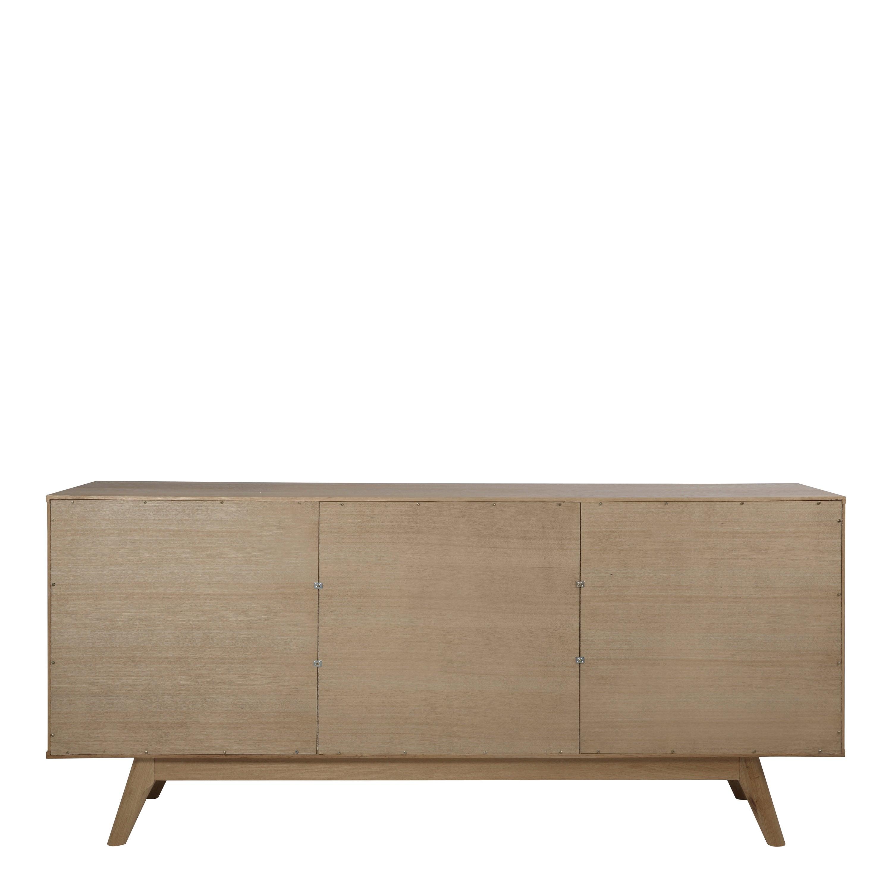 Maren Sideboard 2 Doors 4 Drawers in Oak - YANDZ HOME