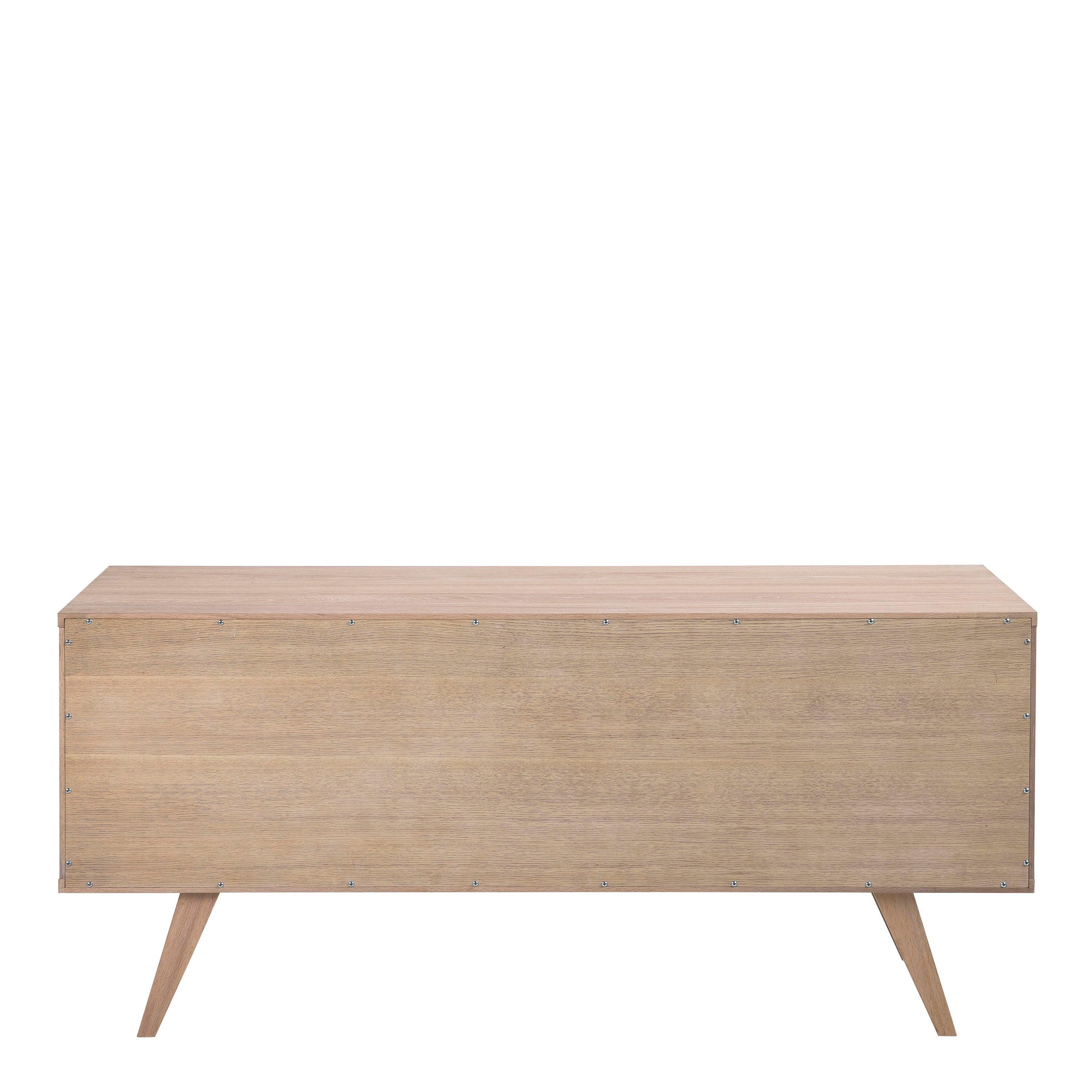 LuxeLine Sideboard with 4 Drawers and Sliding Door - YANDZ HOME
