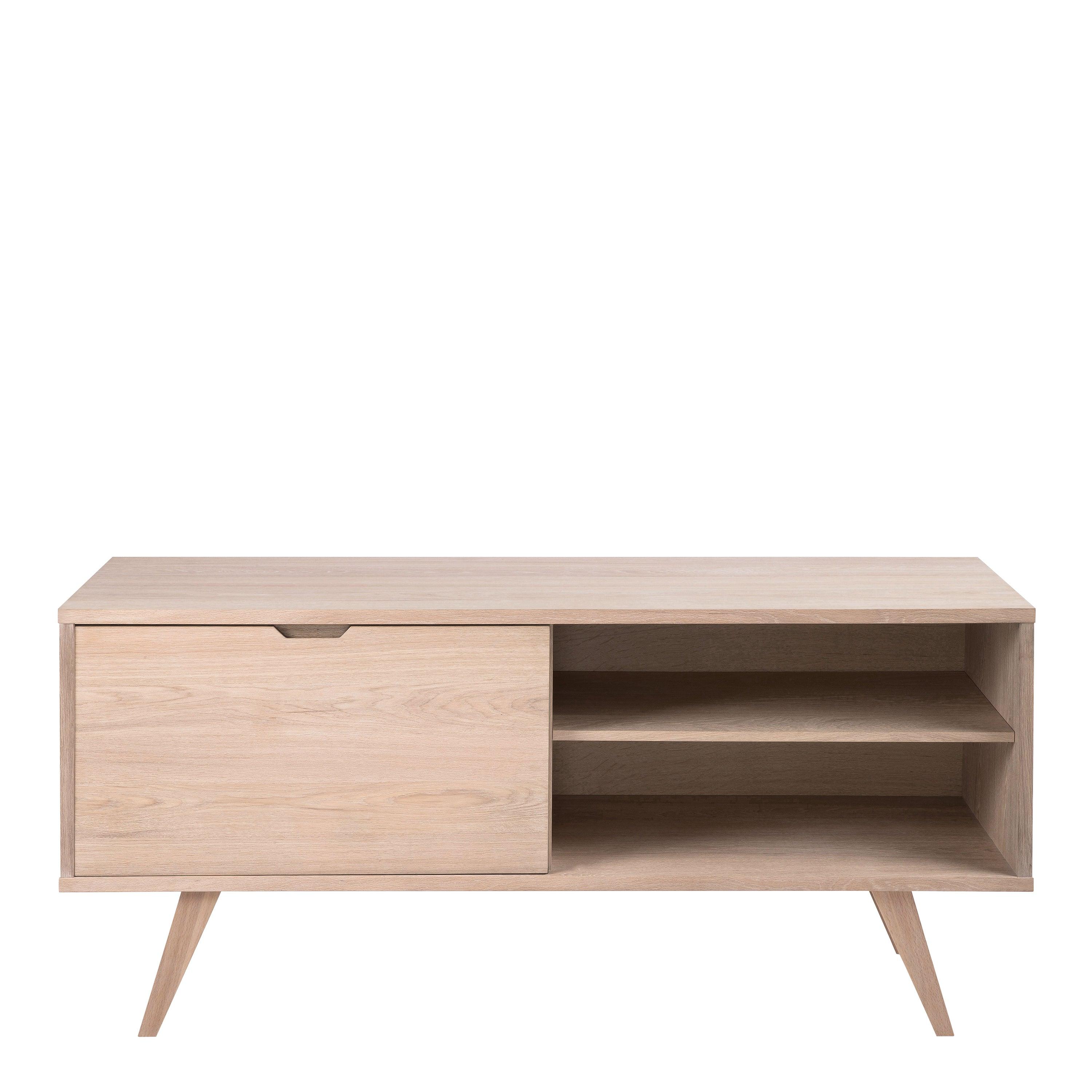 LuxeLine Sideboard with 4 Drawers and Sliding Door - YANDZ HOME