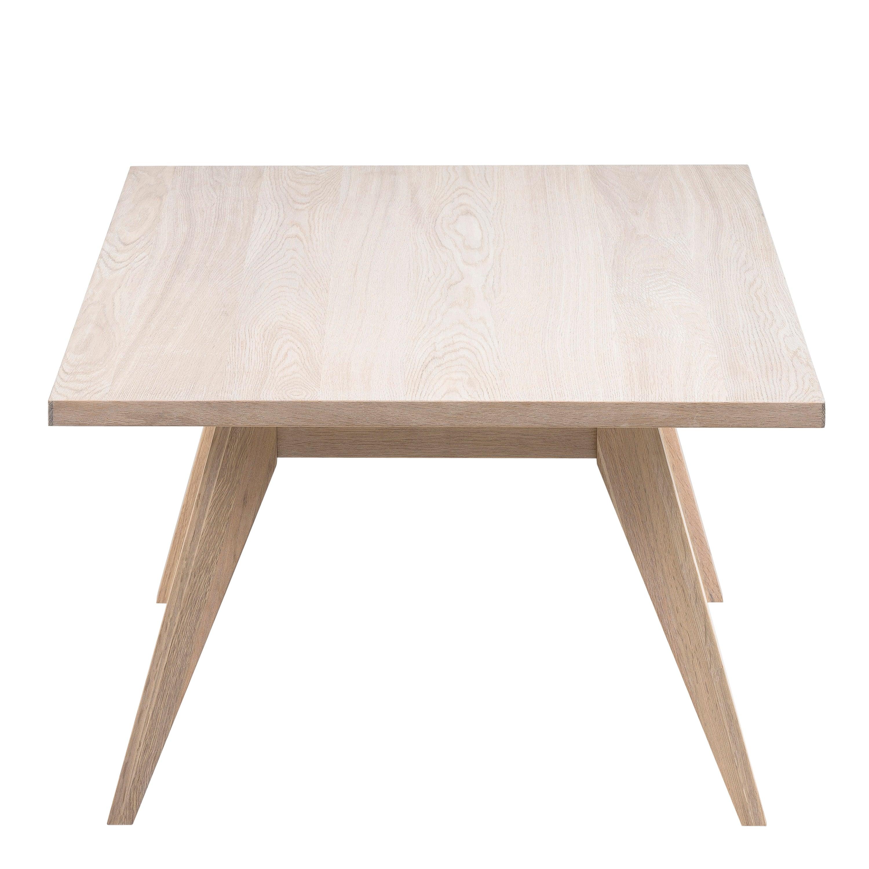 LuxeLine Coffee Table in White Oak and Smoked Oak - YANDZ HOME