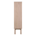 LuxeLine Display Cabinet with 2 Drawers and 2 Shelves - YANDZ HOME