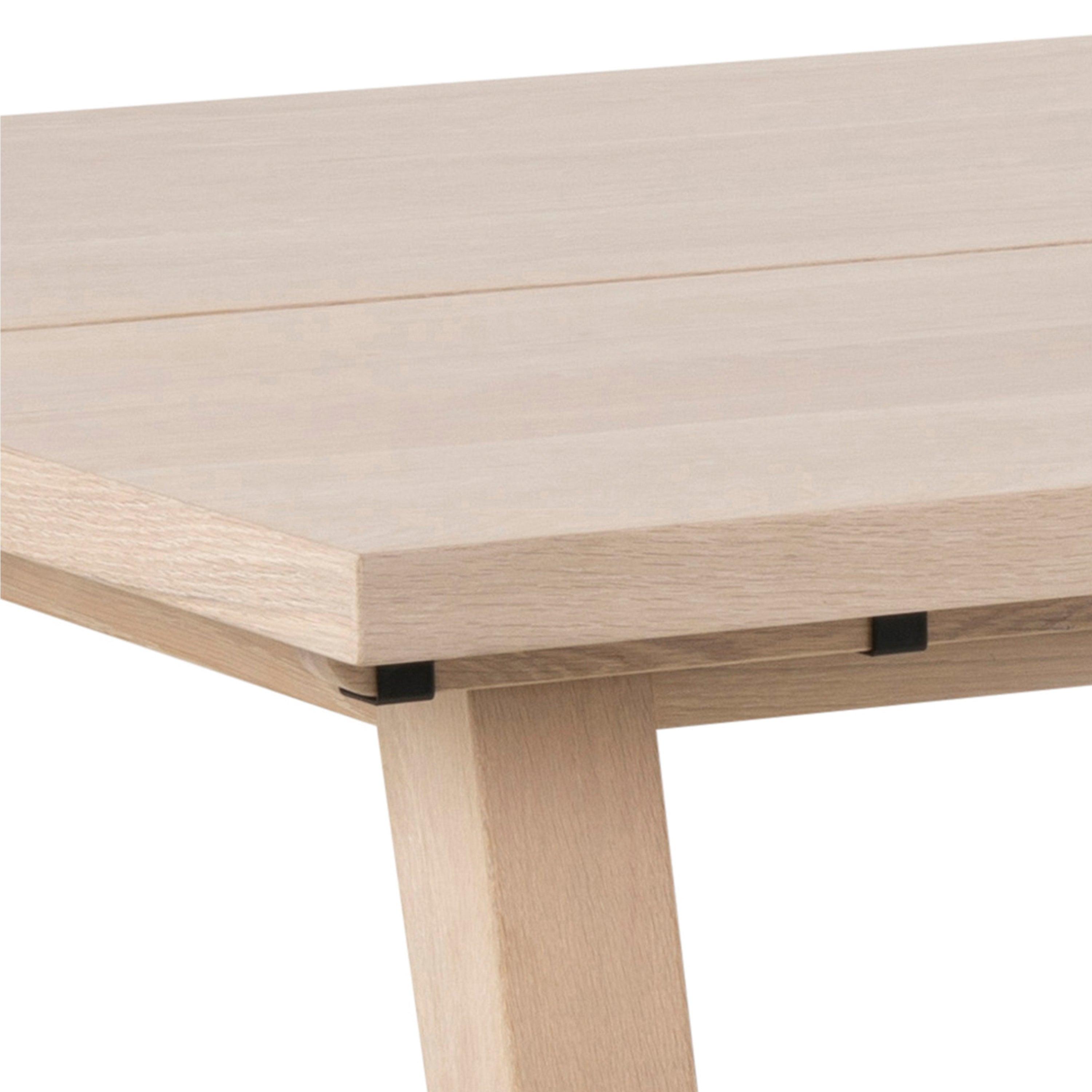 LuxeLine Rectangular Dining Table with Optional Extension Leaves - YANDZ HOME