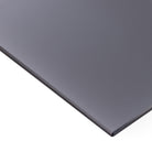 Talon Round Coffee Table – Black with Smoked Glass Top (75 cm) - YANDZ HOME