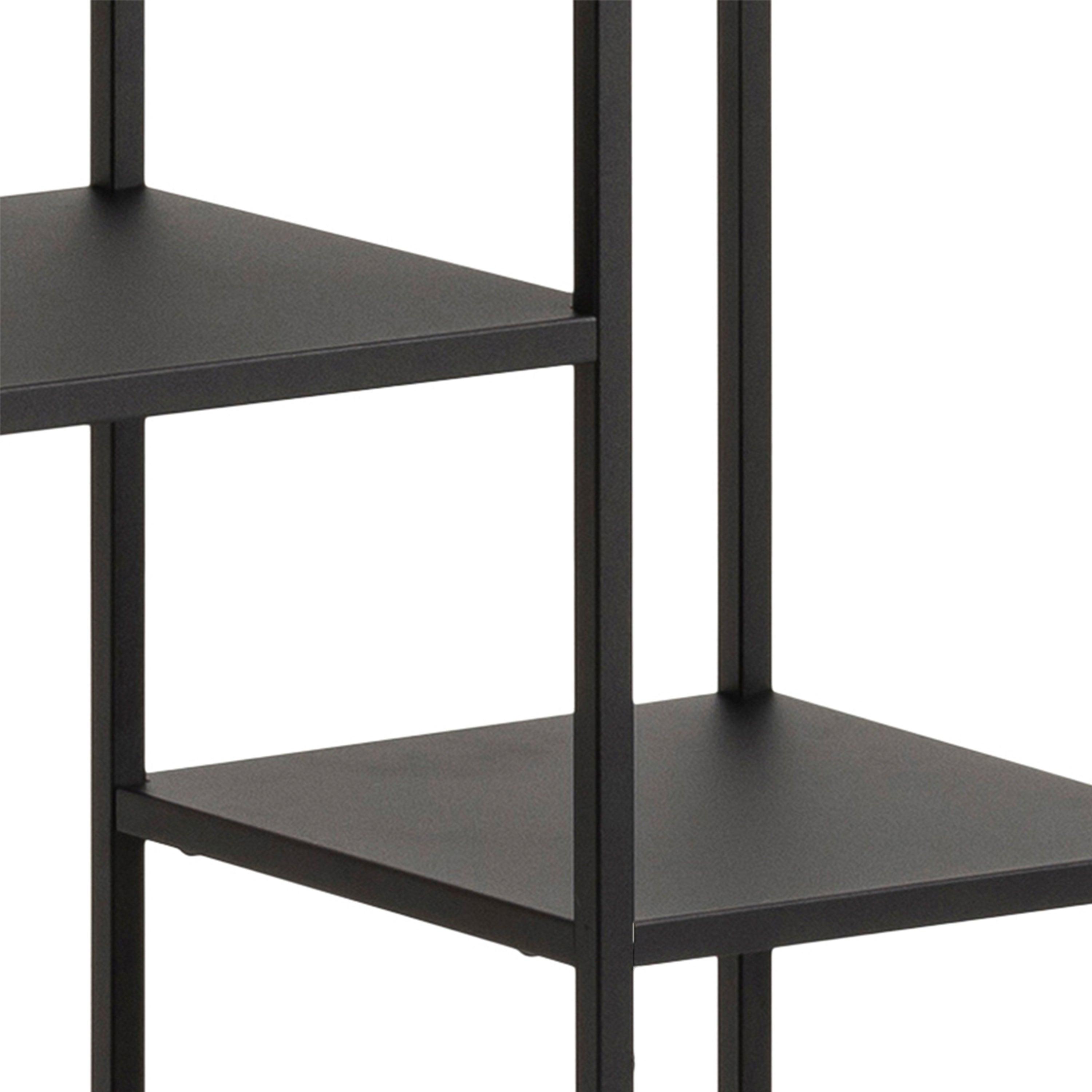 Giselle Asymmetrical Bookcase with 6 Shelves - YANDZ HOME
