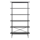 Ansel Bookcase with 5 Shelves - YANDZ HOME