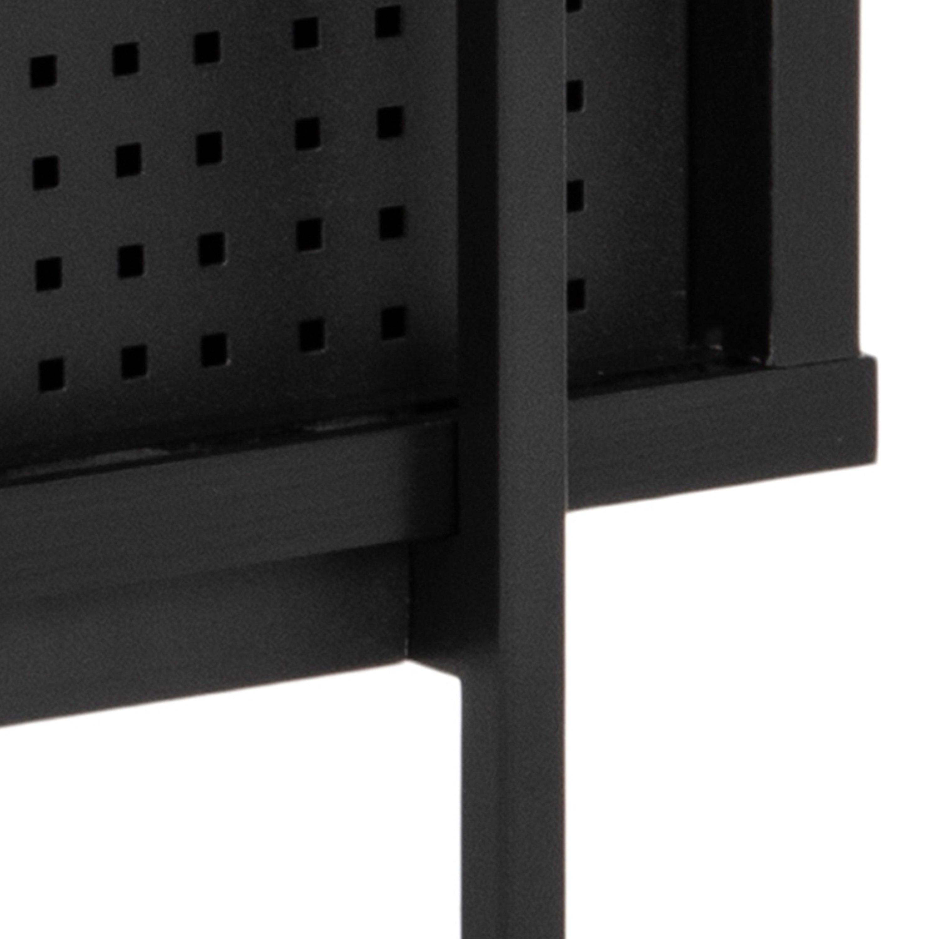 Ansel Small Bookcase with 2 Sliding Doors - YANDZ HOME