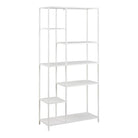 Giselle Asymmetrical Bookcase with 6 Shelves - YANDZ HOME