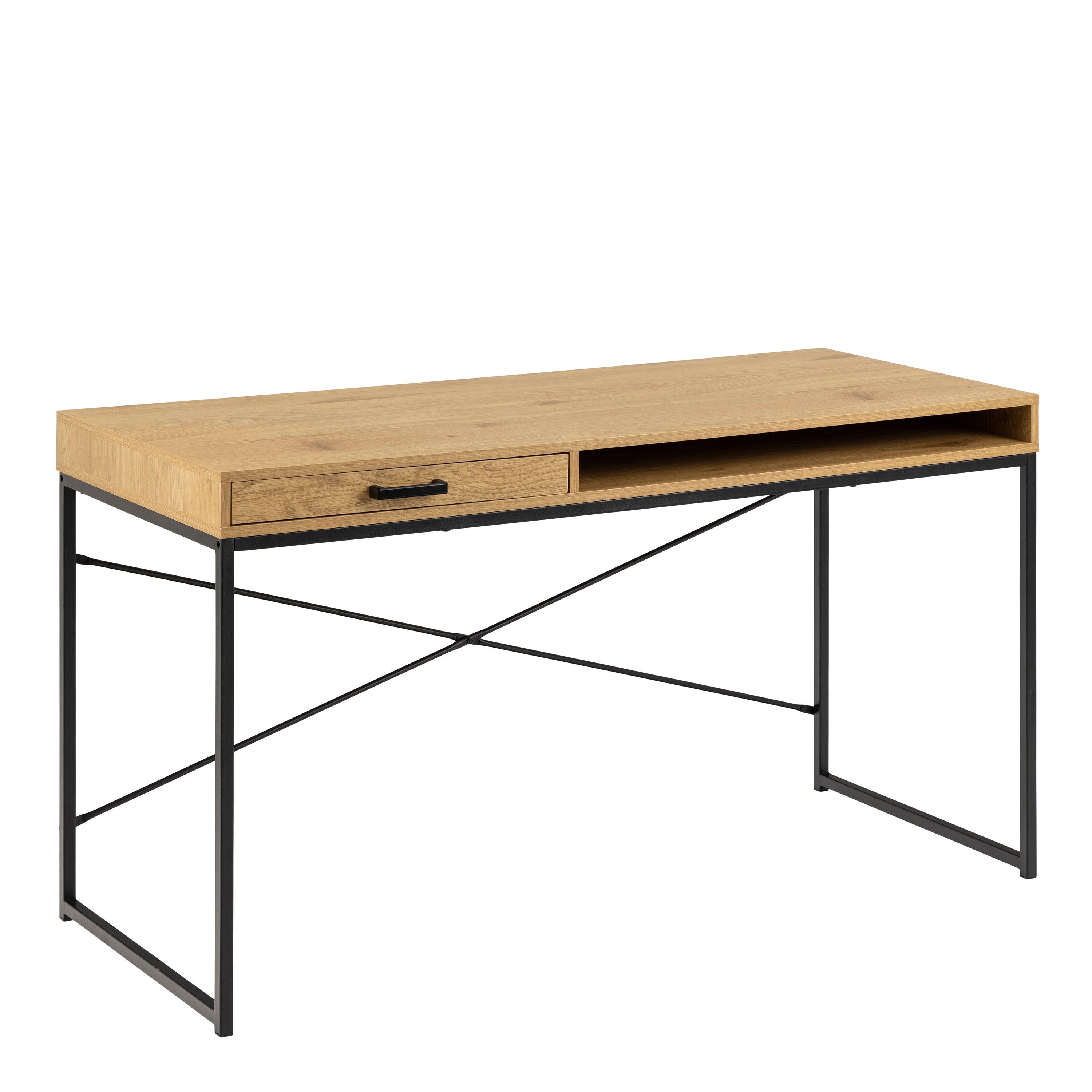 Lila Desk with 1 Drawer - YANDZ HOME