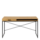 Lila Desk with 1 Drawer - YANDZ HOME